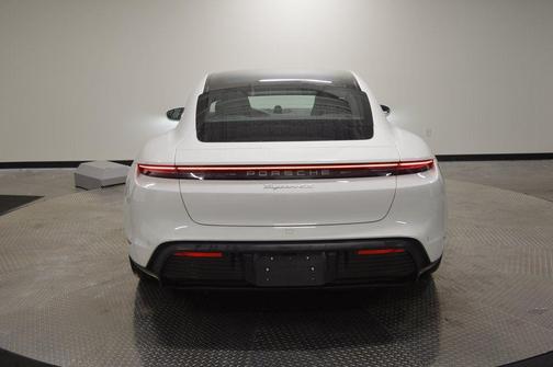 White 2025 Porsche Taycan 4S