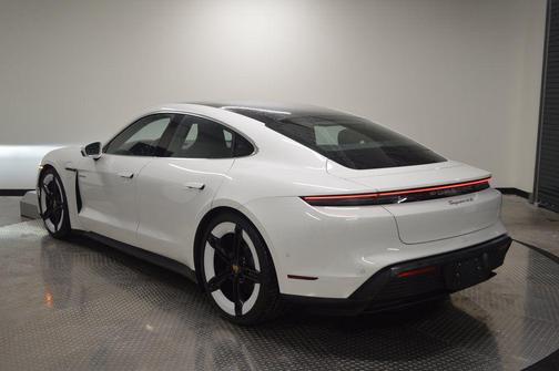 White 2025 Porsche Taycan 4S