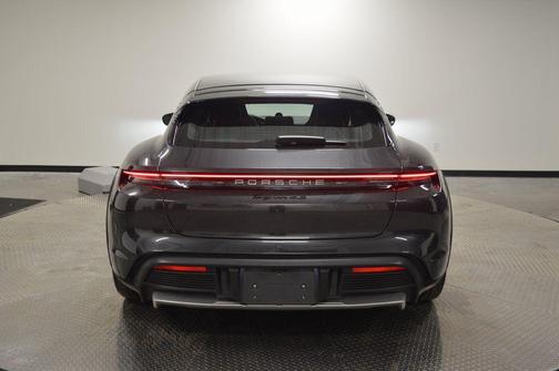 Volcano Grey Metallic 2025 Porsche Taycan 4S
