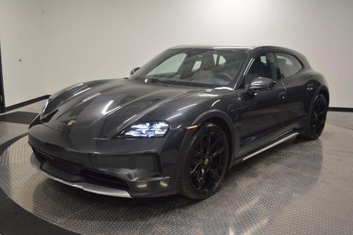 Volcano Grey Metallic 2025 Porsche Taycan 4S