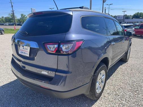 Atlantis Blue Metallic 2013 Chevrolet Traverse LS