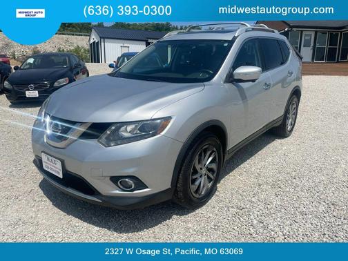 Brilliant Silver 2014 Nissan Rogue SL