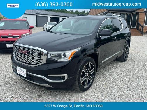 Ebony Twilight Metallic 2017 GMC Acadia Denali