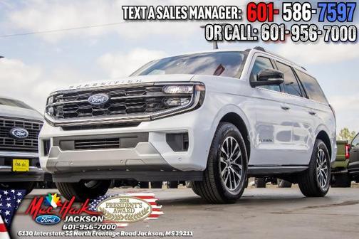 OXFORD WHITE 2025 Ford Expedition PLATINUM