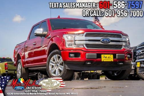 RUBY RED METALLIC TINTED CC 2019 Ford F-150 PLATINUM