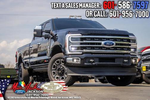 AGATE BLACK 2024 Ford F-350 PLATINUM
