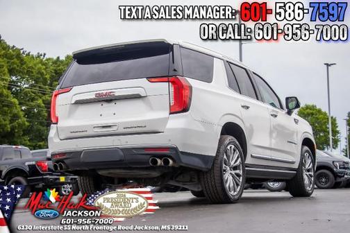 White Frost Tri-Coat 2021 GMC Yukon DENALI