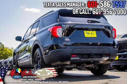 AGATE BLACK METALLIC 2022 Ford Explorer TIMBERLINE