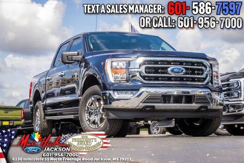 ANTIMATTER BLUE METALLIC 2022 Ford F-150 XLT