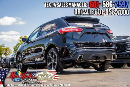 AGATE BLACK METALLIC 2019 Ford Edge ST