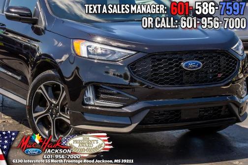 AGATE BLACK METALLIC 2019 Ford Edge ST