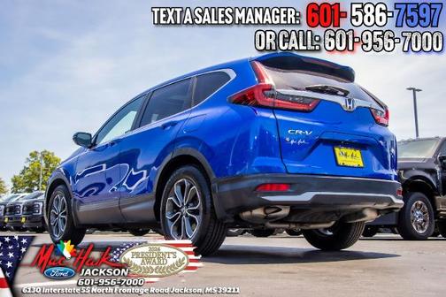 Obsidian Blue Pearl 2020 Honda CR-V EX-L