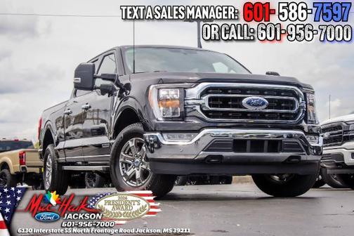AGATE BLACK METALLIC 2023 Ford F-150 XLT