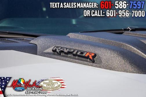 SPACE WHITE METALLIC 2025 Ford F-150 RAPTOR