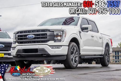 STAR WHITE METALLIC TRICOAT 2023 Ford F-150 LARIAT