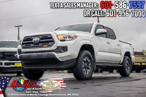 Super White 2019 Toyota Tacoma SR