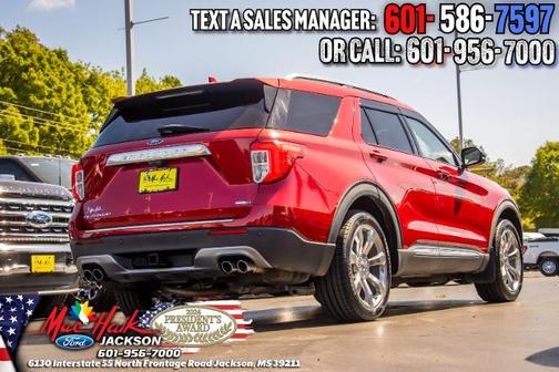 RAPID RED MET TINTED CC 2020 Ford Explorer PLATINUM
