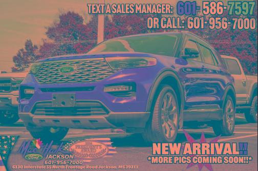 RAPID RED MET TINTED CC 2020 Ford Explorer PLATINUM