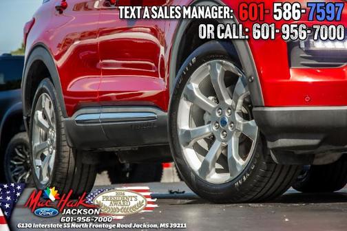 RAPID RED MET TINTED CC 2020 Ford Explorer PLATINUM