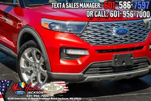 RAPID RED MET TINTED CC 2020 Ford Explorer PLATINUM