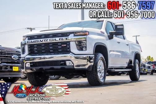Summit White 2022 Chevrolet Silverado 2500 LT
