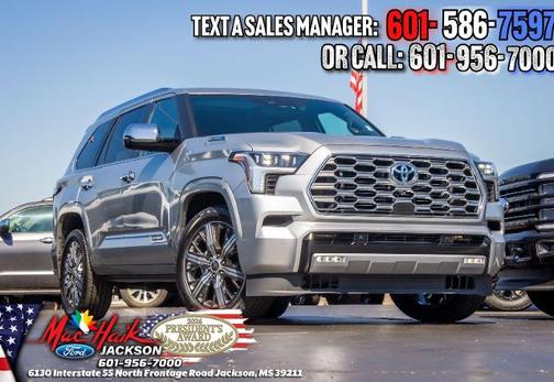 Celestial Silver Metallic 2023 Toyota Sequoia CAPSTONE
