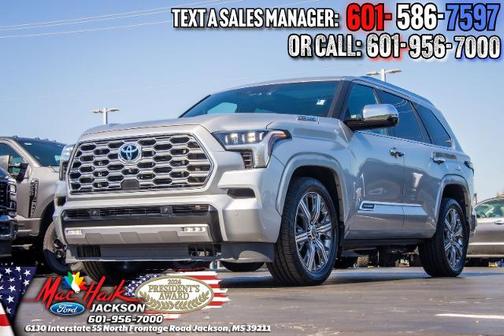 Celestial Silver Metallic 2023 Toyota Sequoia CAPSTONE