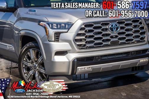 Celestial Silver Metallic 2023 Toyota Sequoia CAPSTONE