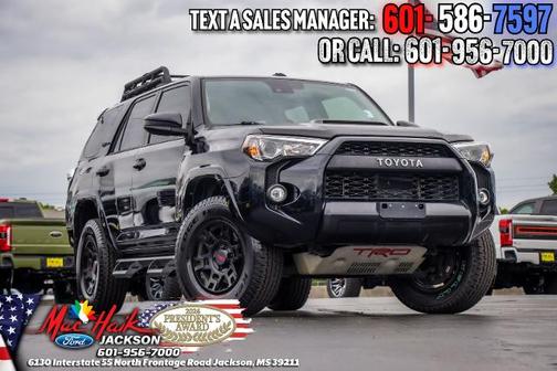 Black 2020 Toyota 4Runner TRD PRO