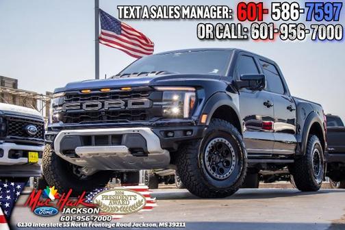 ANTIMATTER BLUE METALLIC 2024 Ford F-150 RAPTOR