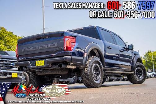 ANTIMATTER BLUE METALLIC 2024 Ford F-150 RAPTOR