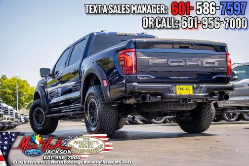 ANTIMATTER BLUE METALLIC 2024 Ford F-150 RAPTOR