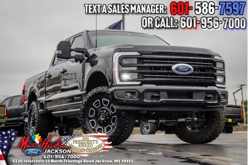 AGATE BLACK 2025 Ford F-250 PLATINUM