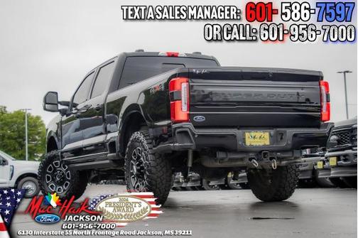 AGATE BLACK 2025 Ford F-250 PLATINUM