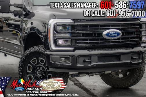 AGATE BLACK 2025 Ford F-250 PLATINUM