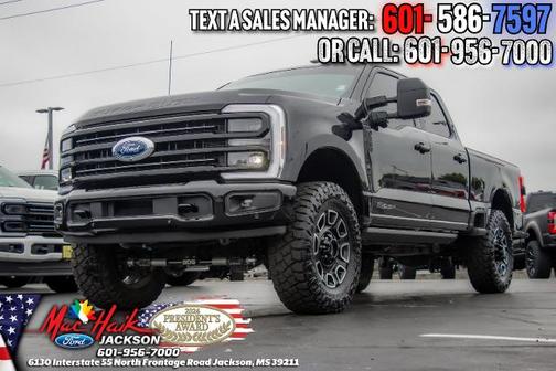 AGATE BLACK 2025 Ford F-250 PLATINUM