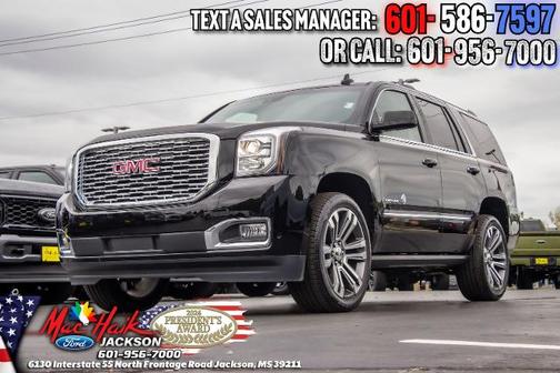 Onyx Black 2018 GMC Yukon DENALI