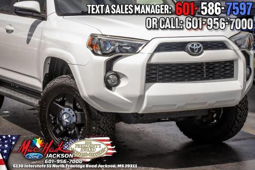 White 2019 Toyota 4Runner SR5