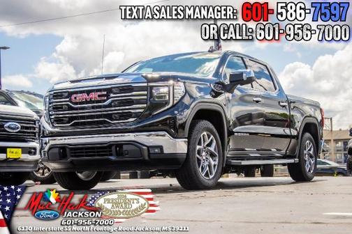 Onyx Black 2025 GMC Sierra 1500 SLT