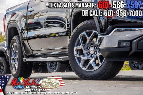 Onyx Black 2025 GMC Sierra 1500 SLT