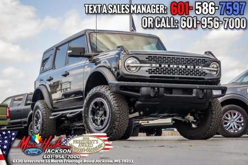 SHADOW BLACK 2022 Ford Bronco BADLANDS