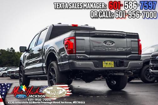 CARBONIZED GRAY METALLIC 2024 Ford F-150 PLATINUM