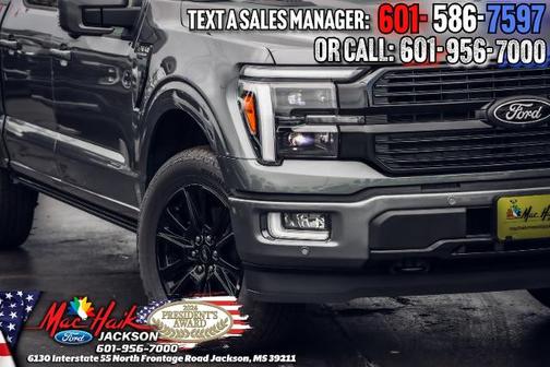 CARBONIZED GRAY METALLIC 2024 Ford F-150 PLATINUM