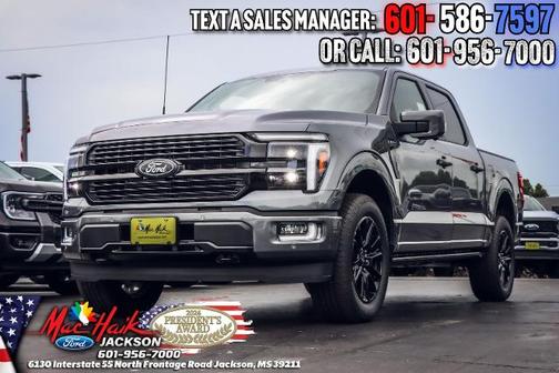 CARBONIZED GRAY METALLIC 2024 Ford F-150 PLATINUM