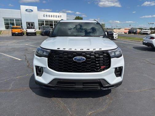 Space White Metallic 2026 Ford Explorer ST