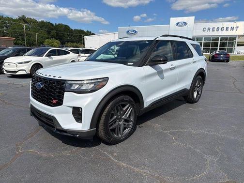 Space White Metallic 2026 Ford Explorer ST