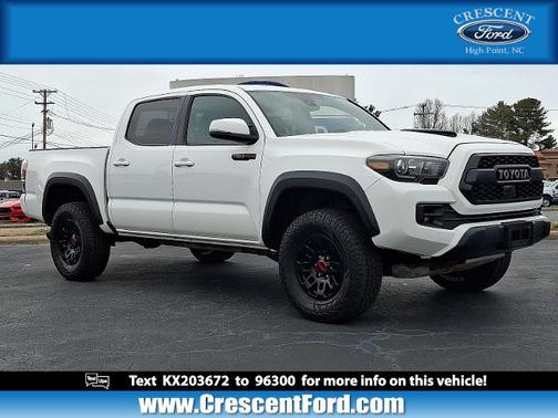 White 2019 Toyota Tacoma Truck