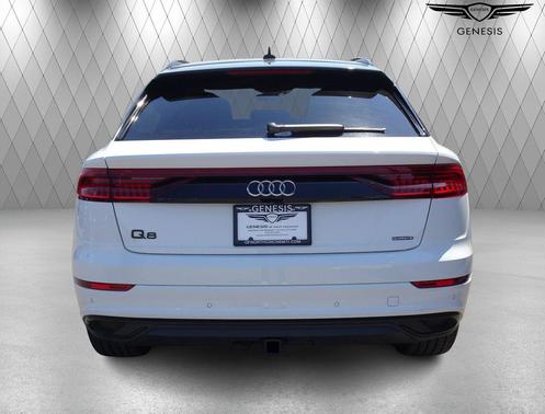 Carrara White 2023 Audi Q8 55 Premium Plus