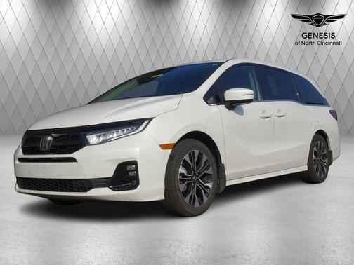 Platinum White Pearl 2025 Honda Odyssey Elite