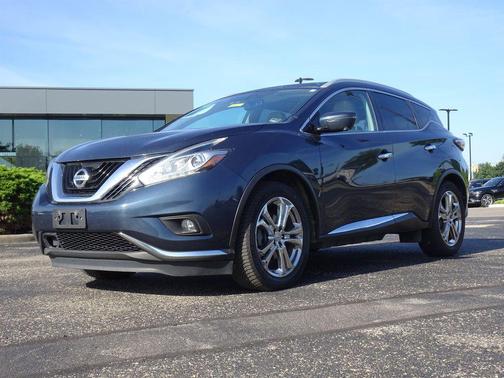 Arctic Blue 2017 Nissan Murano Platinum